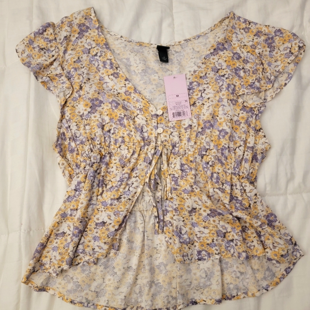 Floral summer top